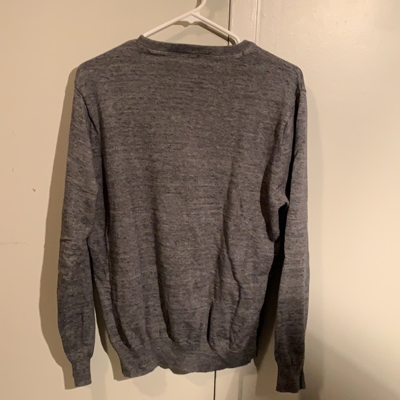 J. Crew Gray Crew Neck Sweater Slim Fit - Picture 2 of 3